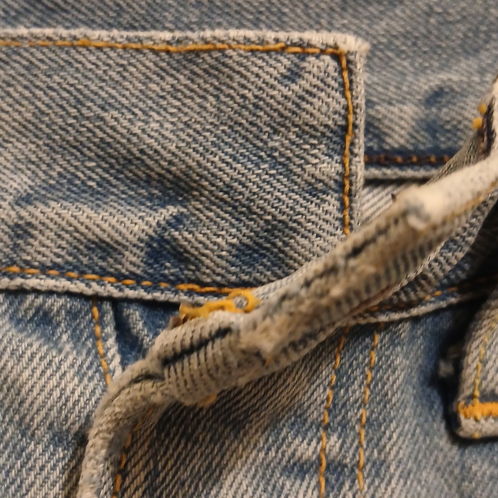 Boyish Light Blue Straight-Leg Distressed Jeans - Picture 7 of 10